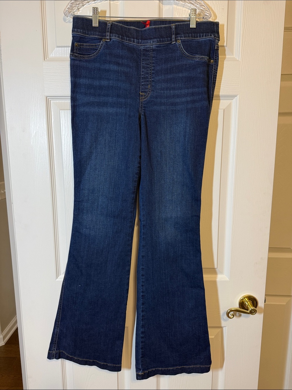 SPANX Dark Blue Flare Jeans